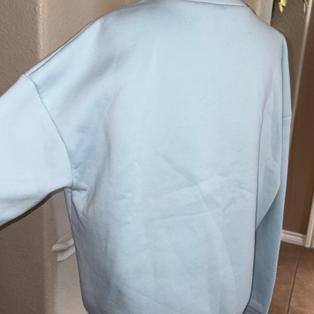 Shein blue Hawaii USA sweatshirt Size S - Picture 10 of 16